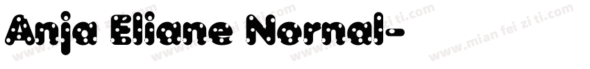 Anja Eliane Nornal字体转换